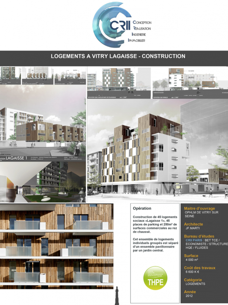 Logements Ingenierie Batiment Paris Fr